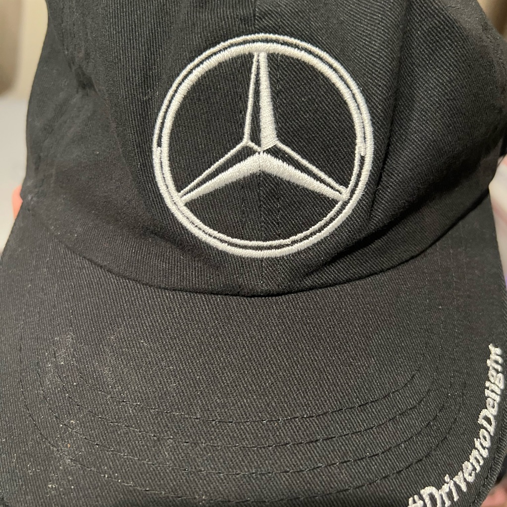 Mercedes Benz Hat Driven To Delight Brand Immersion Black Adjustable Mercedes Benz Hat Driven To Delight Brand Immersion Black Adjustable